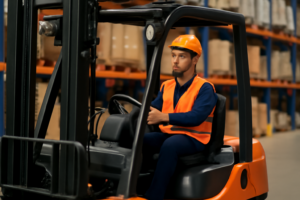 Operator wózka widłowego — uprawnienia UDT